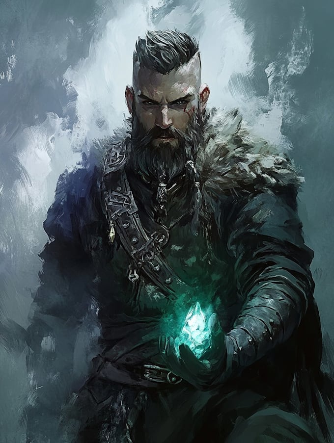 Aw your fantasy dnd character illustration by Kennedalade | Fiverr