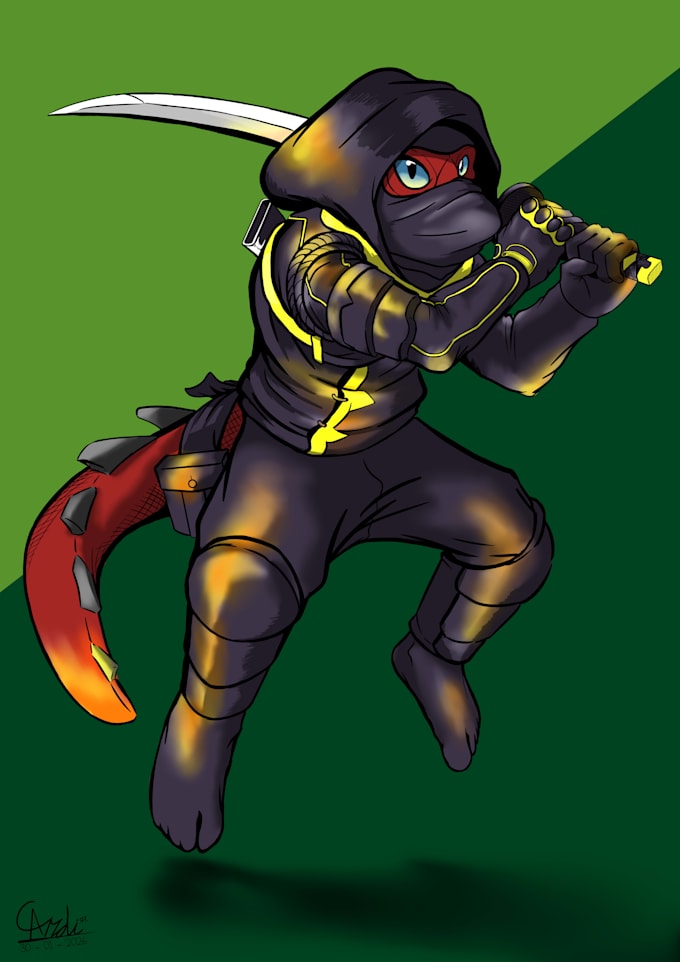 make sfw furry artwork