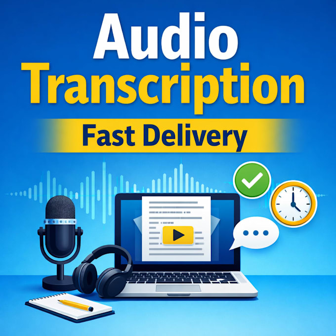 transcribe audio or video