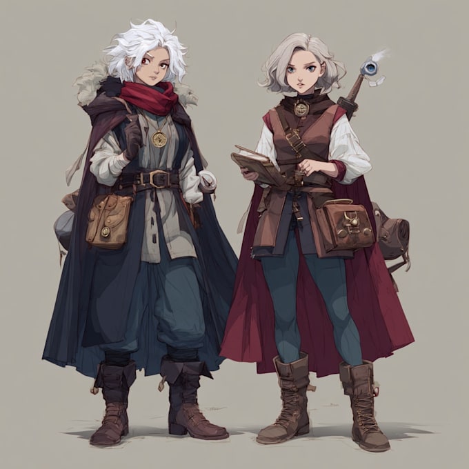 dnd art and dnd character art