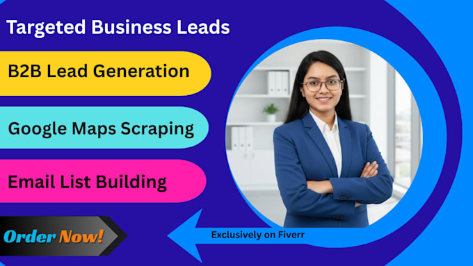 do lead generation and google map scrapings