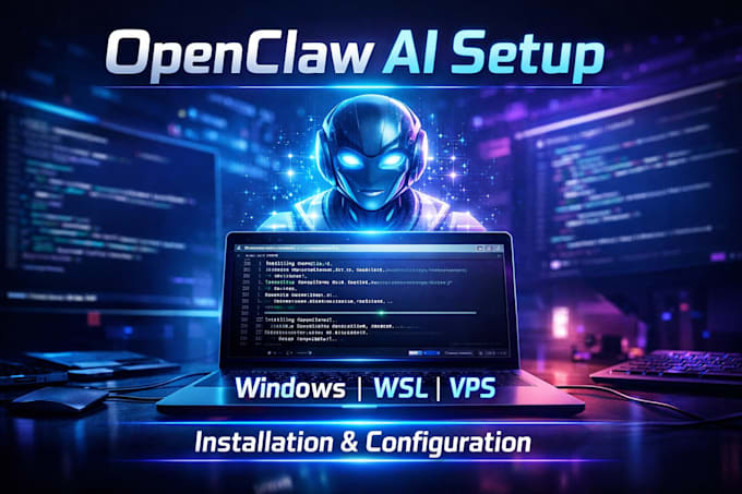 install and setup openclaw ai locally on windows, wsl, or vps