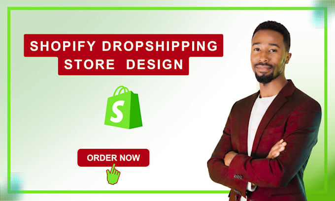 build an automated shopify dropshipping store or shopify website