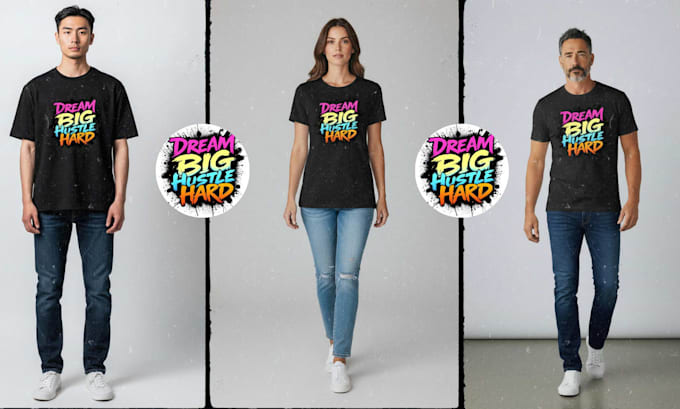 create realistic ai tshirt mockups with models