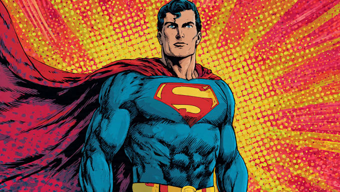 design an amazing superhero pop art