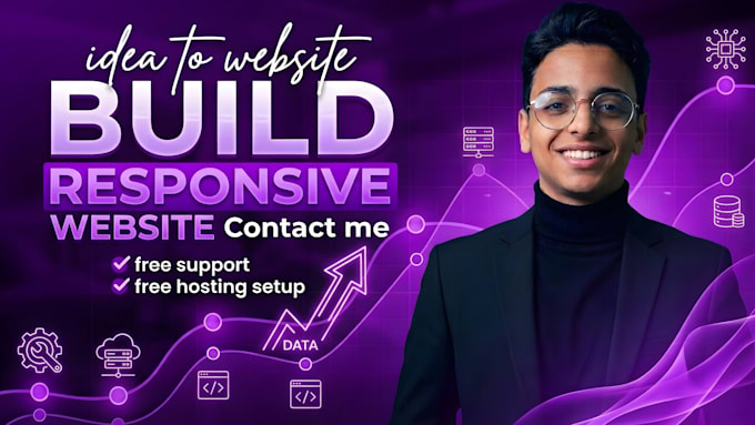 Build or rebuild your custom full stack website by V0idll | Fiverr