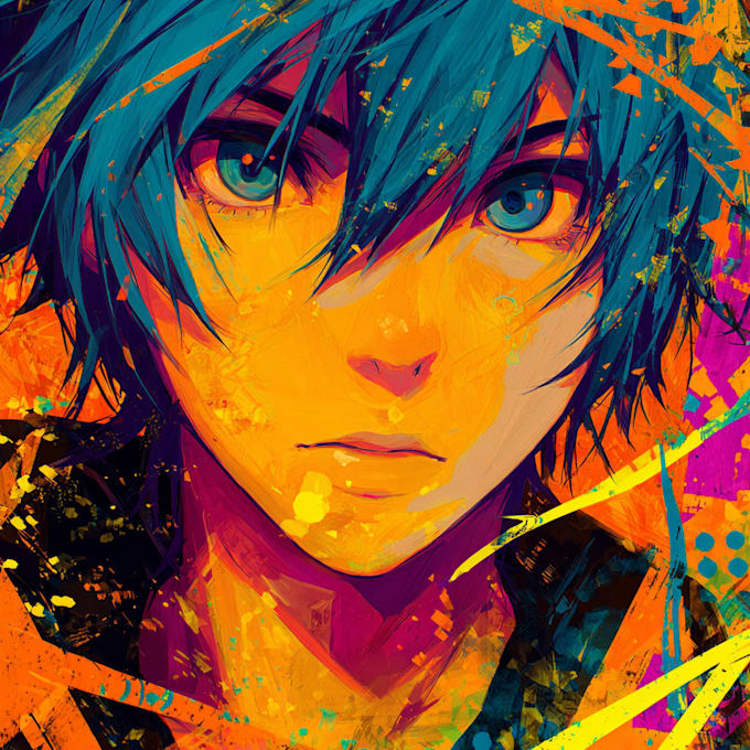 anime manga character illustration