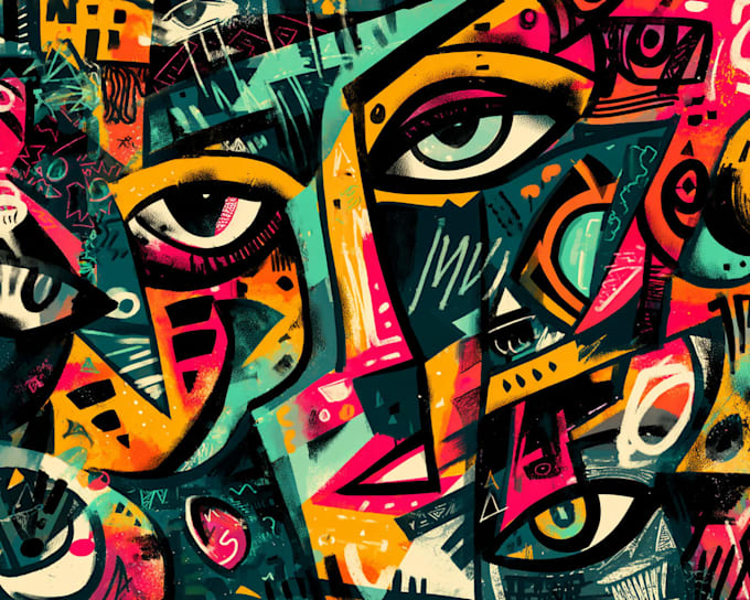 design graffiti text for merch design