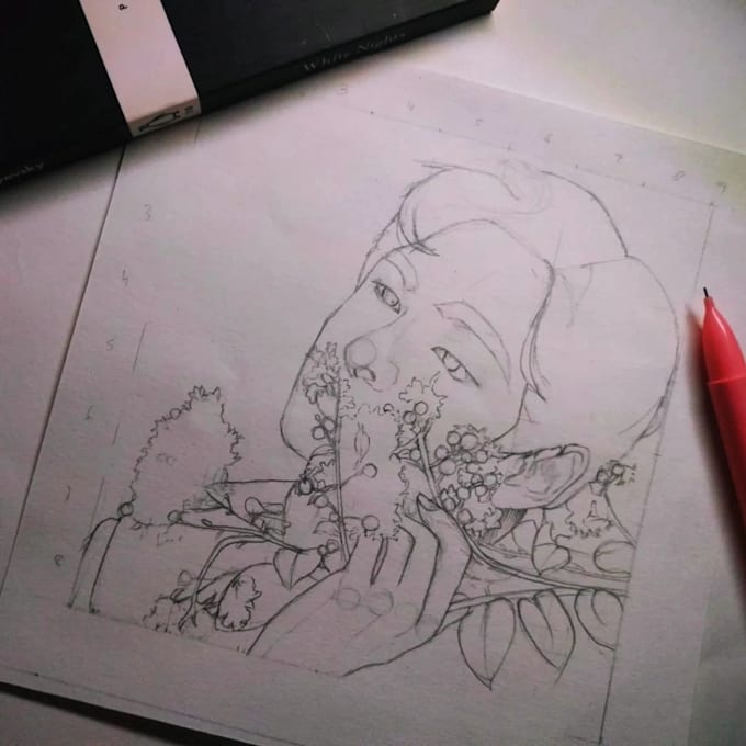 draw portraits and sketches