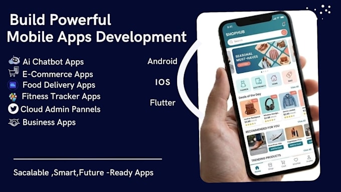 do mobile app development for ios app development and android