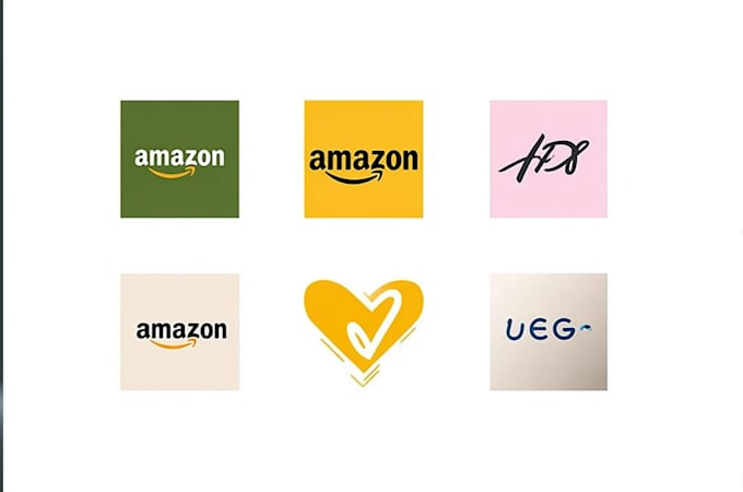 design amazon logo and trademark research