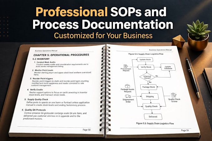 write professional sops and process documentation for your business