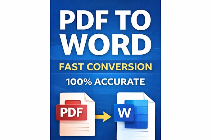 convert PDF to word or excel manually