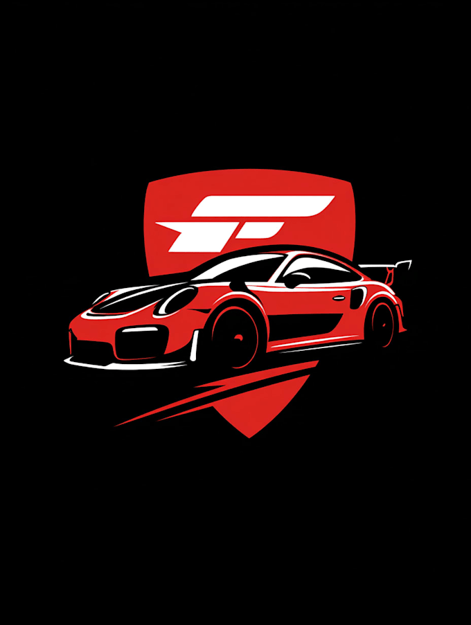 create a modern car garage logo