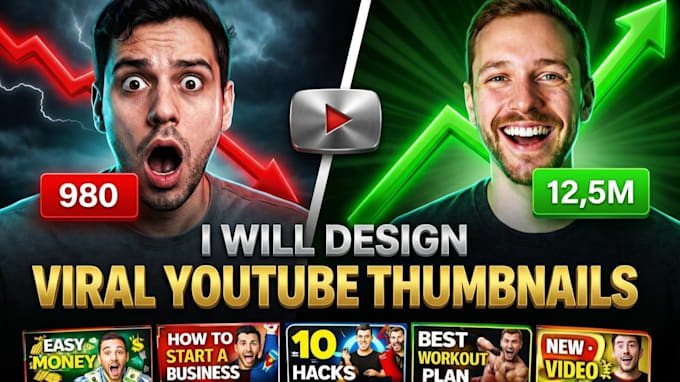 do design high CTR thumbnails in 4 hours