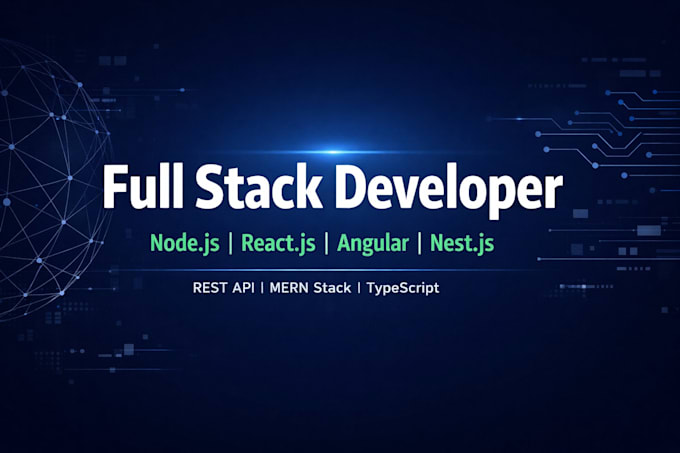 be your full stack developer