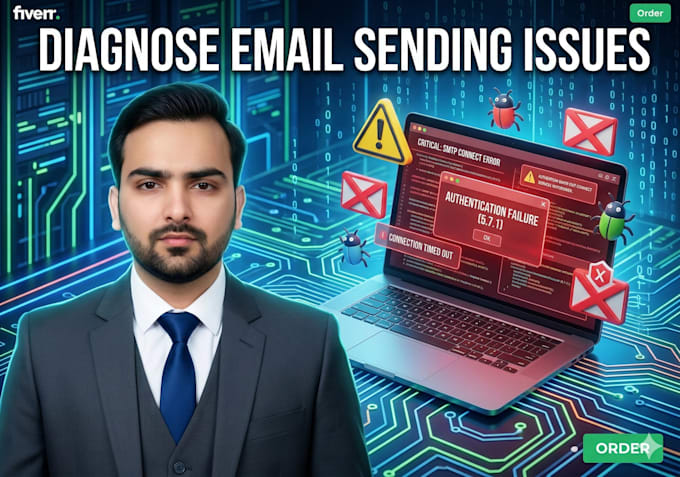 fix SMTP email not sending on your website or server