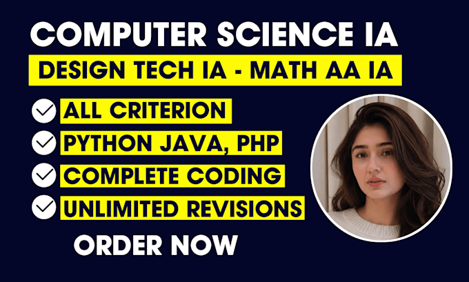 do urgent design ia, math, economics, physics and computer science ia, ee