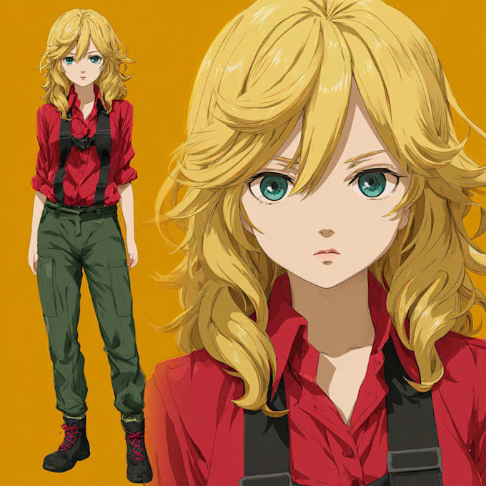 make design visual novel anime character