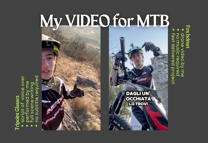 realize a mountain bike focused ugc video
