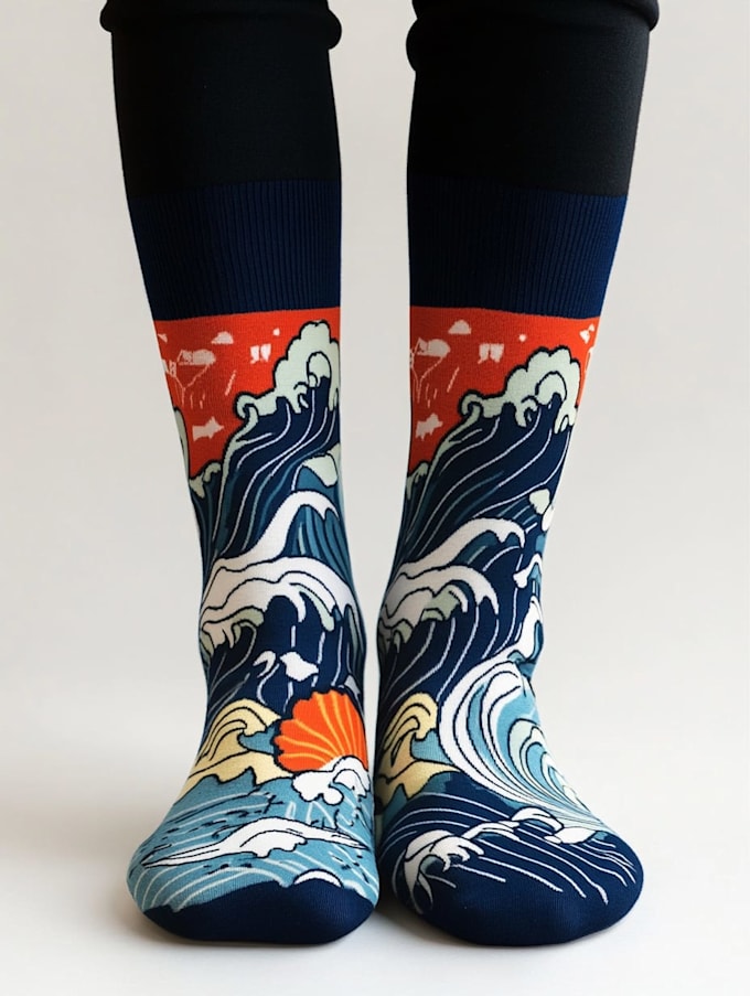design unique socks design and custom socks