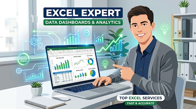do excel data cleaning, formatting and data analysis