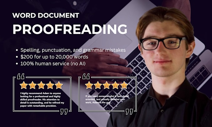 proofread your word document