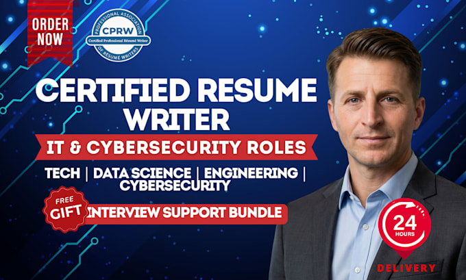 write ats resume and cover letter for IT, cybersecurity, and software engineers