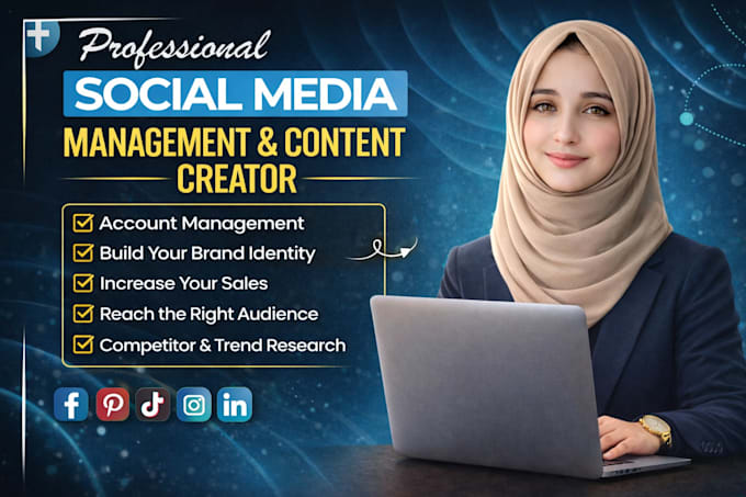 professional  social media manager and content creator