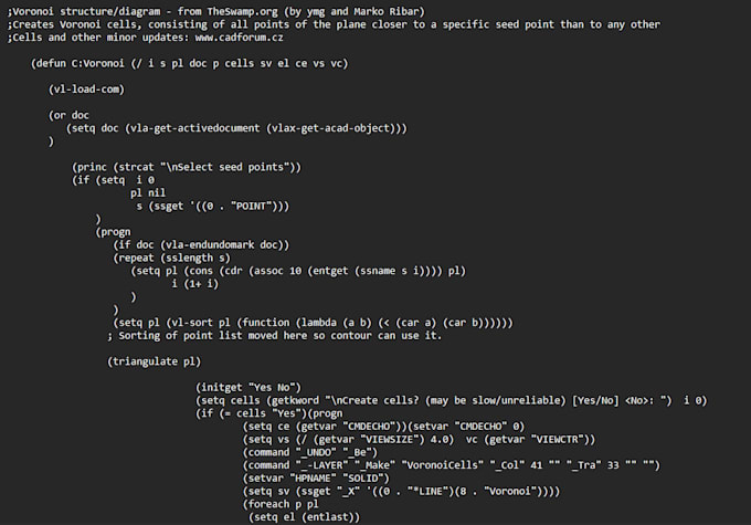 do autocad lisp on custom request
