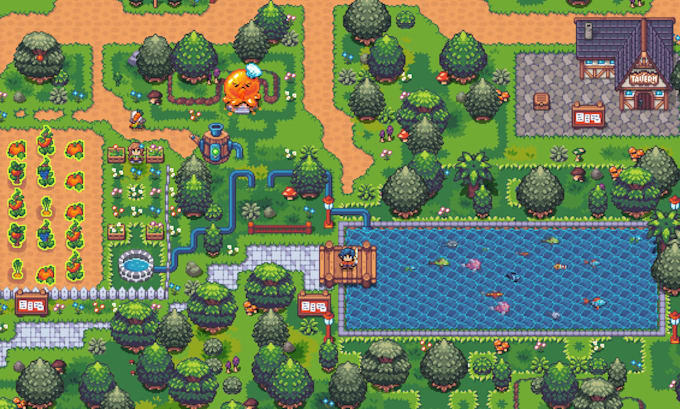 Create custom pixel art tilesets top down rpg sprites and platformer ...