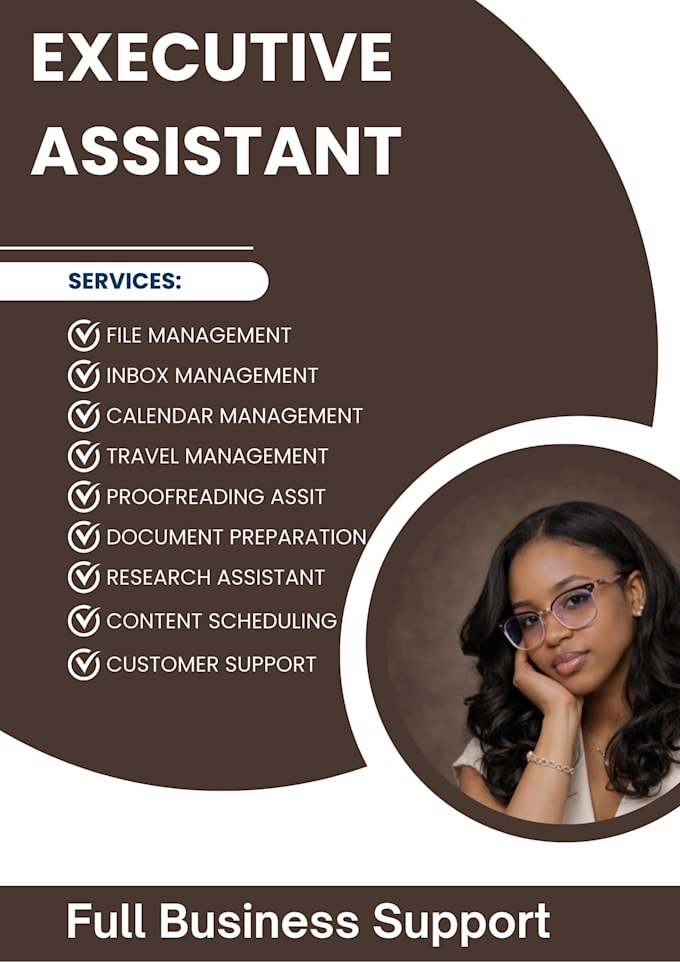 be your executive assistant for business support