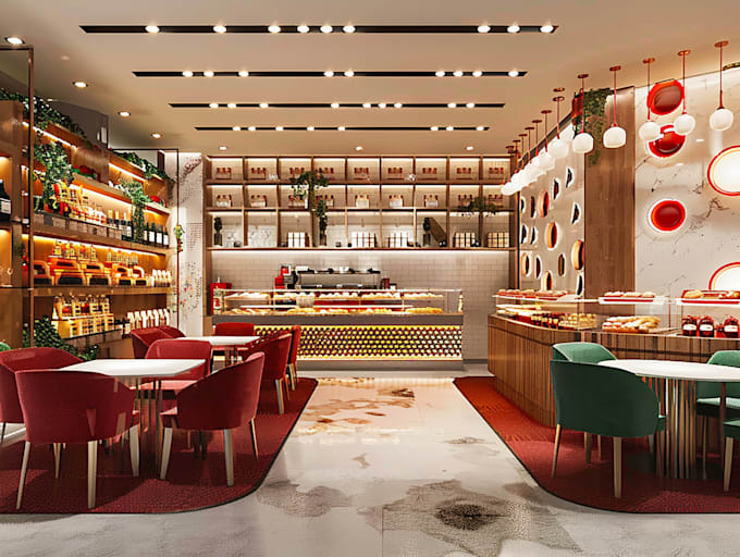 design and render your 3d retail stores, shops, interior
