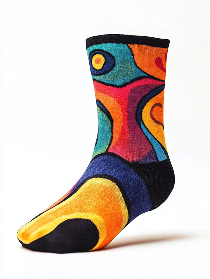 design custom and unique socks design