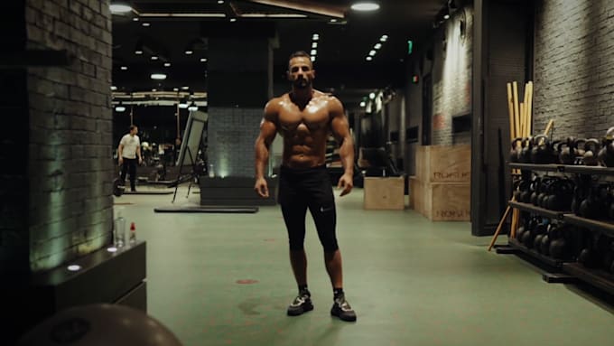 edit sports, gym, workout, fitness video editing for reels
