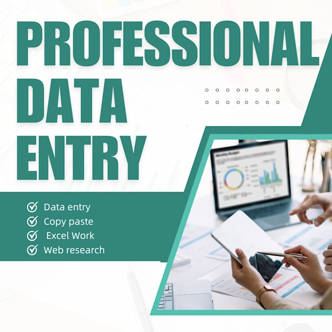 do data entry, copy paste, typing and excel work