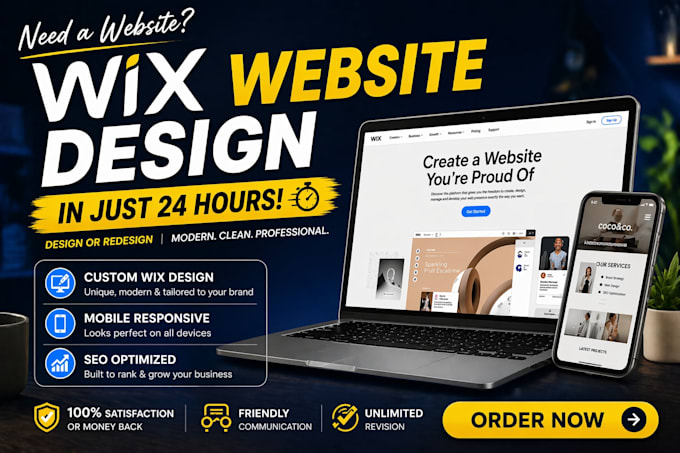 wix website redesign wix website design, wix development, wix ecommerce store