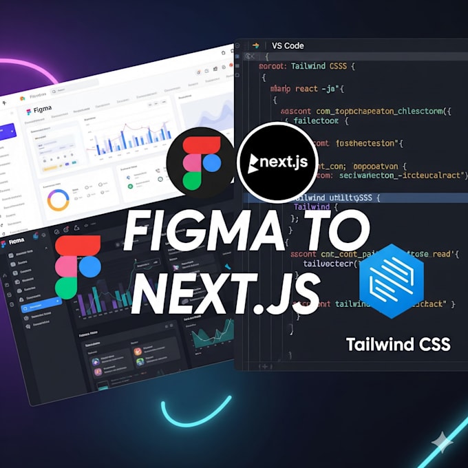 convert figma to pixel perfect next js and tailwind CSS website