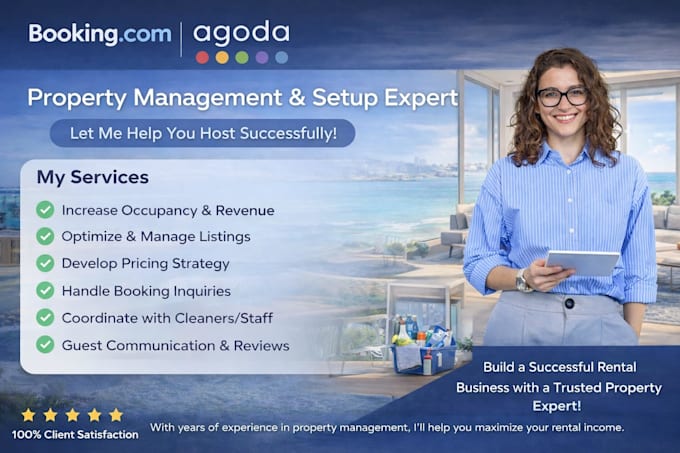 setup and optimize agoda listing, booking com listing sync calendar, beds24 pms