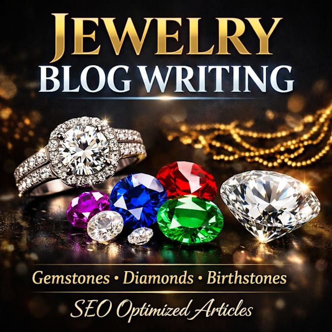 write engaging jewellery, gemstones, and crystals blog posts