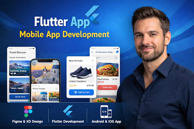 Build flutter mobile app ui screens from your figma design by Abdul ...