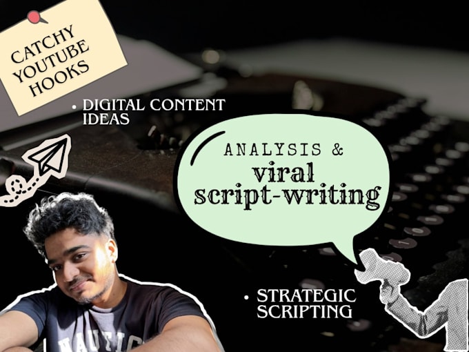 research and write viral content for youtube
