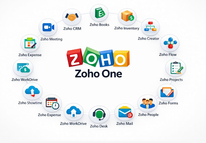 provide zoho one customization workflow automation third party API integration