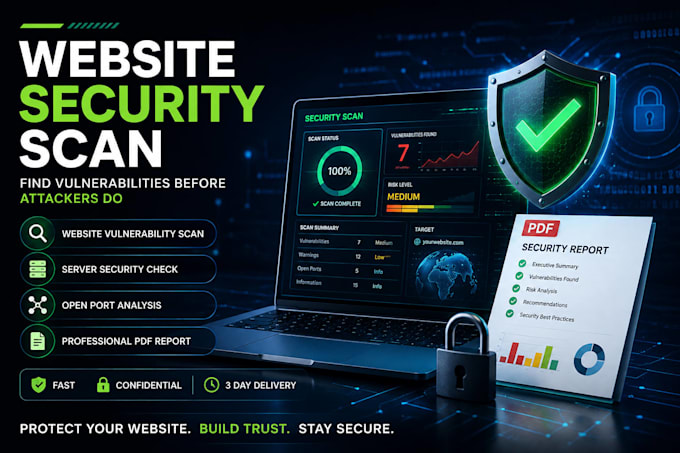 perform a website security scan