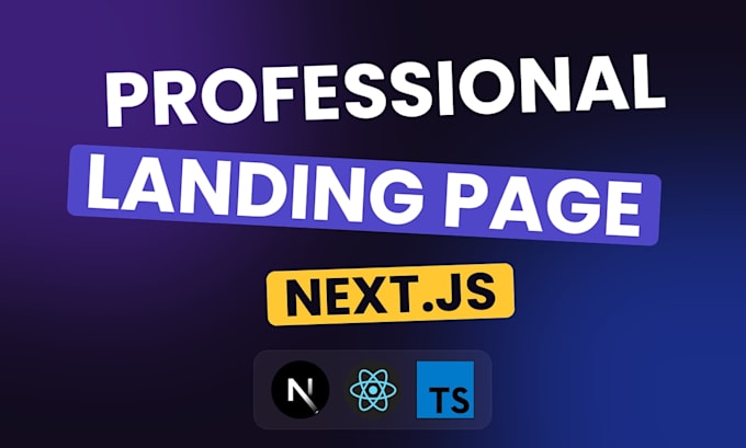 build a responsive nextjs landing page with tailwind CSS