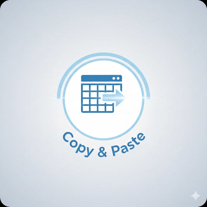 Provide fast and accurate data entry and copy paste services by Calm ...
