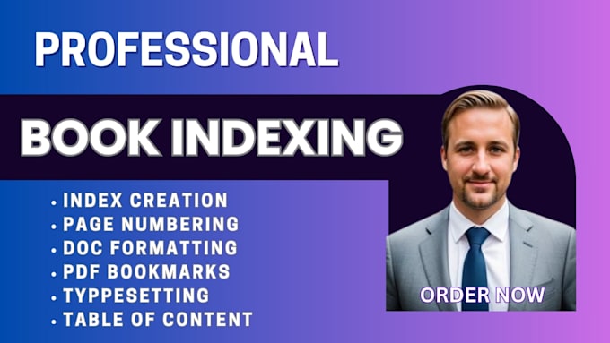 create index for your book