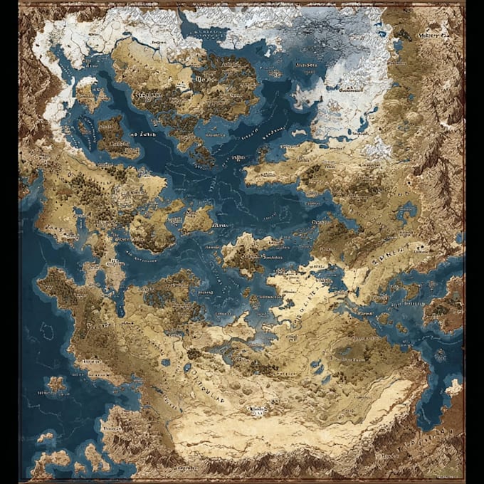 draw a map illustration for your project