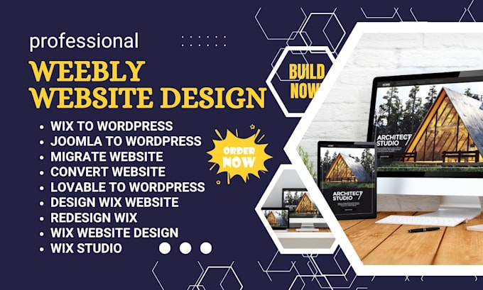 build wix studio website design and wix landing page redesign wix website store