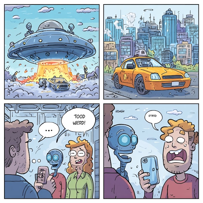 do comic strips for funny